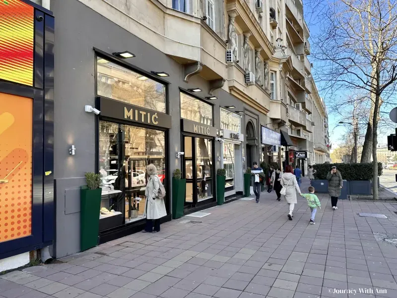 The central part of the city