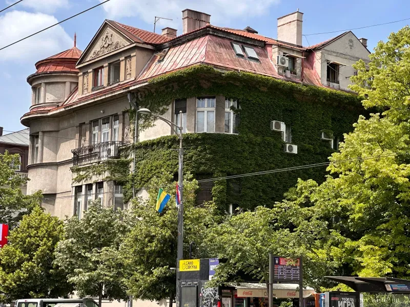 Picturesque city landscapes