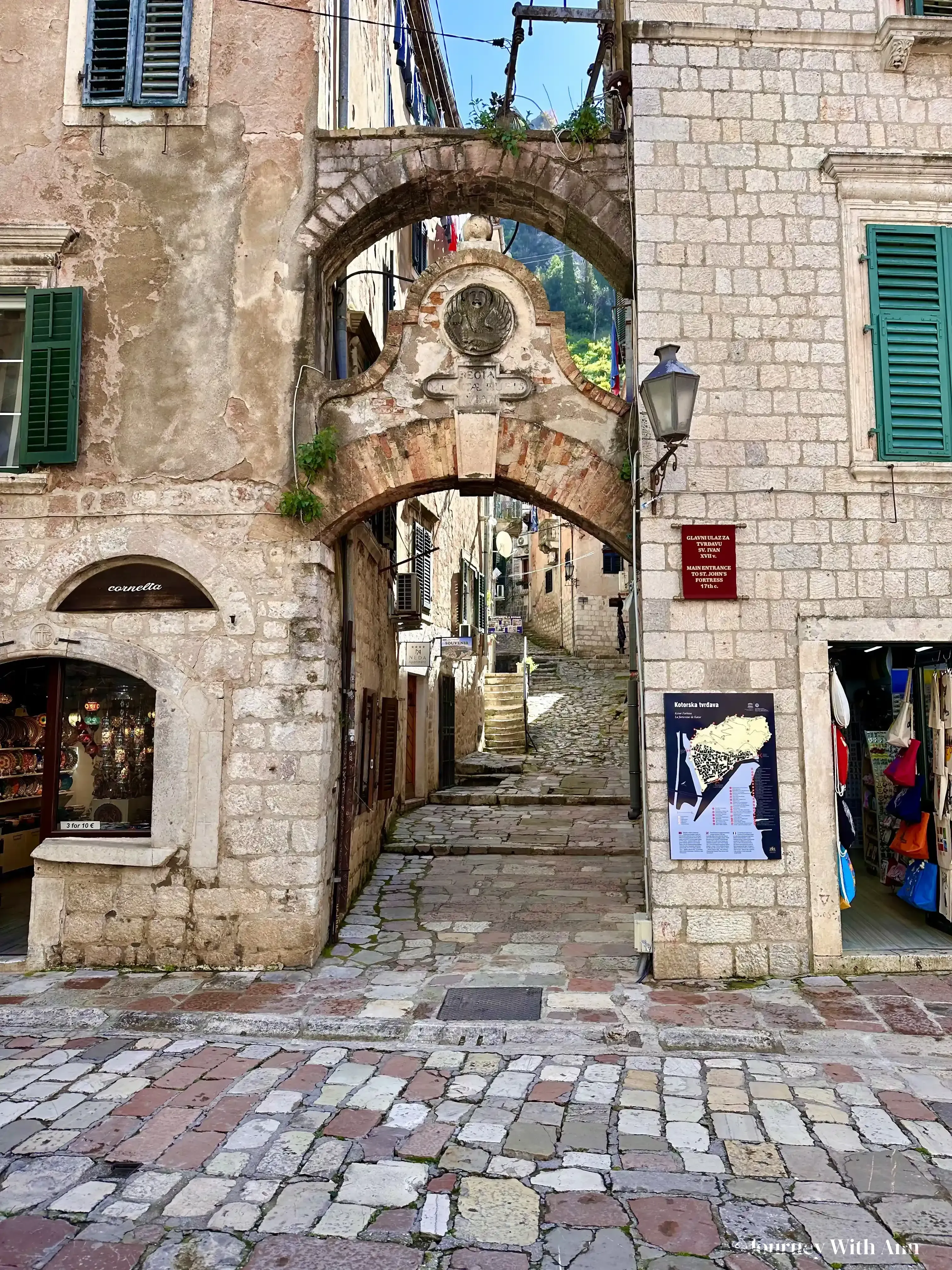 How Long Does It Take To Walk Up Kotor Fortress? in Kotor